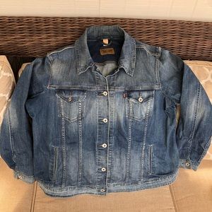 Levi’s Plus Size Denim Trucker Jacket, 3X